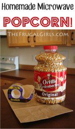 Homemade Microwave Popcorn Recipes