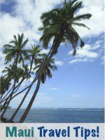 Maui Travel Tips