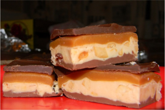 Homemade Snickers