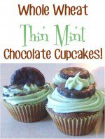 Whole Wheat Thin Mint Chocolate Cupcakes Recipe