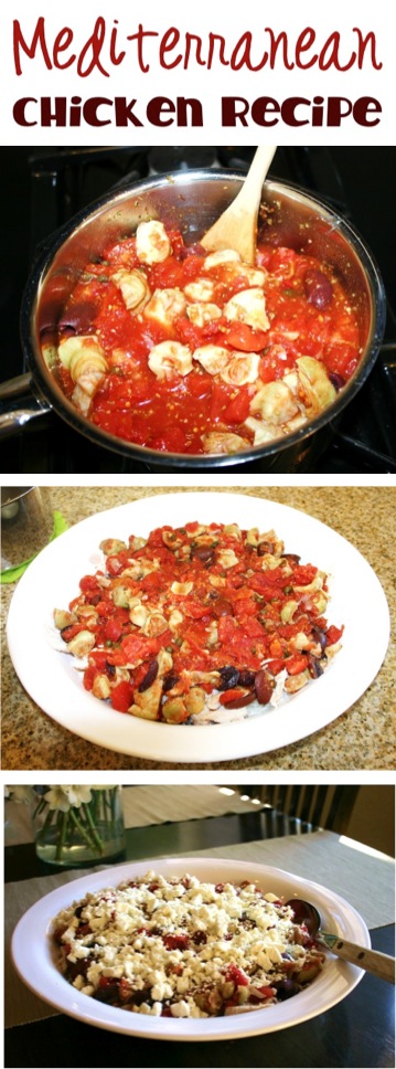 Mediterranean Chicken Recipe! Quick & Easy - The Frugal Girls