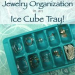 Jewelry Organization… in an Ice Cube Tray!