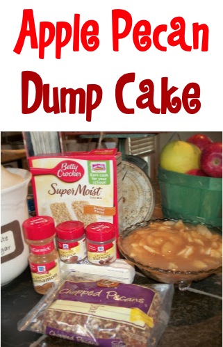 Apple Pecan Dump Cake Recipe