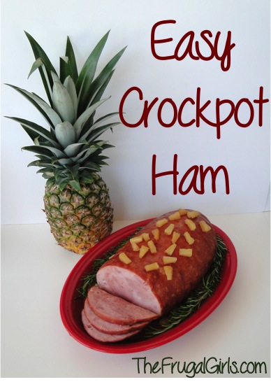 Easy Crockpot Ham