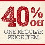 Michaels Coupon: 40% off 1-item! {thru 3/23}