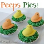 Peeps Pudding Pies!
