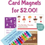 50 Business Card Magnets for $2.00! {+ s/h}