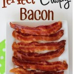 The Trick to Perfect Crispy Bacon! {without the mess!}