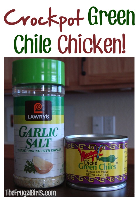 Crockpot Green Chile Chicken