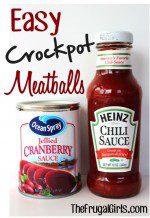 Easy Crockpot Meatballs