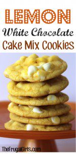 Lemon Cake Mix Cookies Recipe