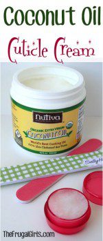 Coconut Oil Cuticle Cream