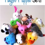 10pc Velvet Animal Finger Puppets Set: $2.88 + FREE shipping!