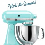 {Now Closed} Ice Blue KitchenAid Mixer Giveaway!!