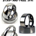 Stainless Steel, Tungsten, or Titanium Rings: $7.99+ with FREE Shipping!