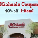 Michaels Weekly Coupon: 40% off 1 item!