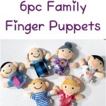6pc Family Finger Puppets Set: $1.99 + FREE shipping!