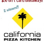 {Now Closed} Giveaway: California Pizza Kitchen $50 Gift Card! {2 winners}