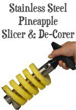Pineapple Slicer and De-Corer