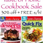 Taste of Home Cookbook Sale ~ 30% off + FREE s/h! {$3.49+}