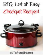 List of Easy Crockpot Recipes