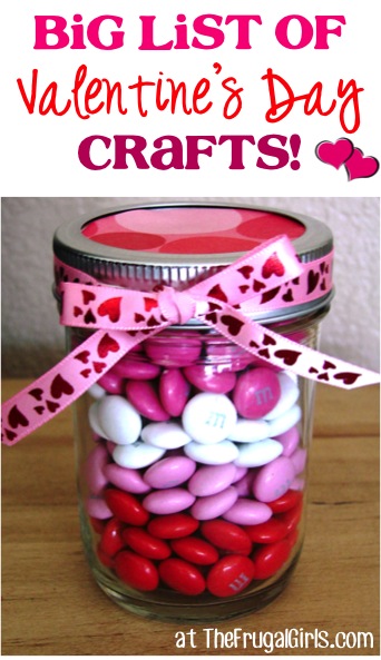 Valentines Day T In A Jar The Frugal Girls