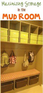 Maximizing Storage in the Mud Room