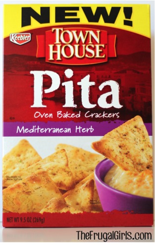 Mediterranean Herb Pita Crackers