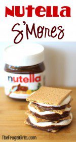 Nutella Smores from TheFrugalGirls.com