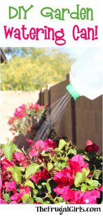 DIY Garden Watering Can from TheFrugalGirls.com