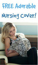 FREE Adorable Nursing Cover Sale