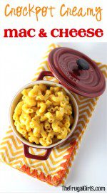 Crockpot Creamy Macaroni and Cheese Recipe at TheFrugalGirls.com