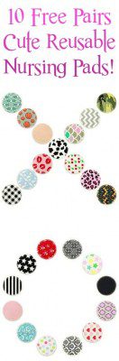 Free Cute Reusable Nursing Pads