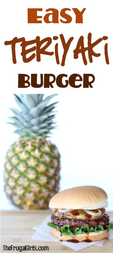 Teriyaki Hamburger Recipe from TheFrugalGirls.com