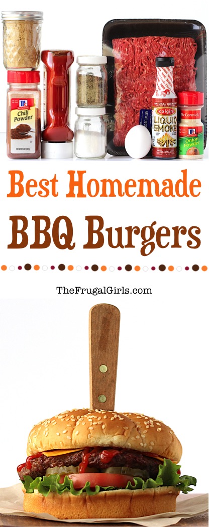 World's Best Homemade Burger Recipe! - The Frugal Girls