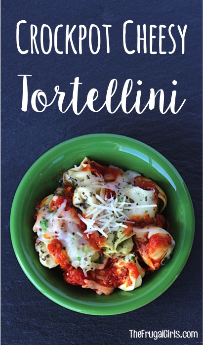 Crockpot Tortellini Cheese Recipe from TheFrugalGirls.com