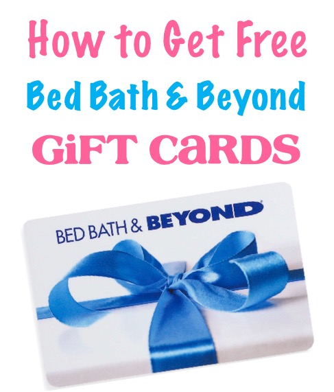 bed bath and beyond gift card