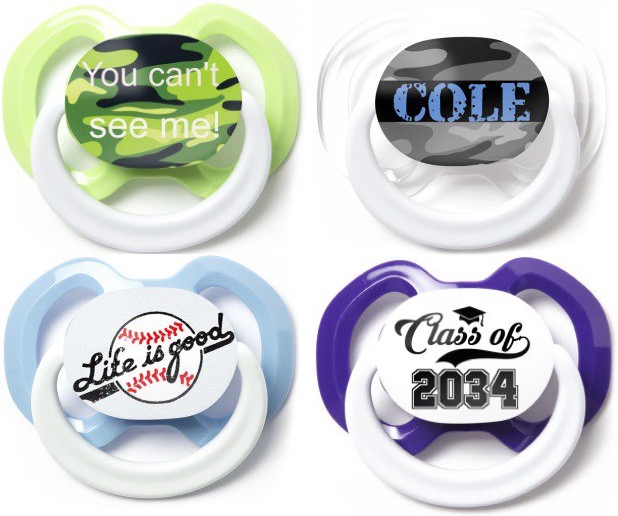 Baby Boy Pacifiers! Use this Discount Code to Get 3 for FREE! - The