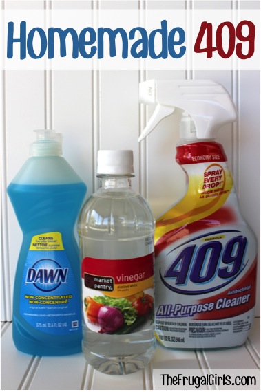 Homemade 409 Cleaner Recipe You Need to Try from TheFrugalGirls.com