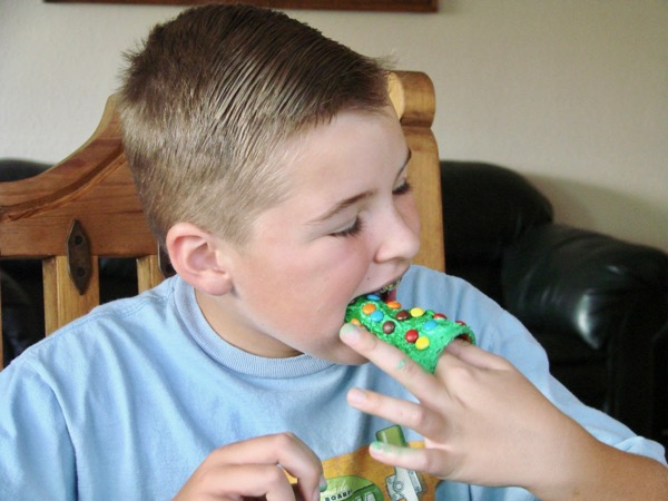 Edible Christmas Tree Cones