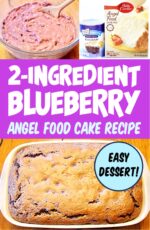 Blueberry Angel Food Cake Dessert Recipe Easy