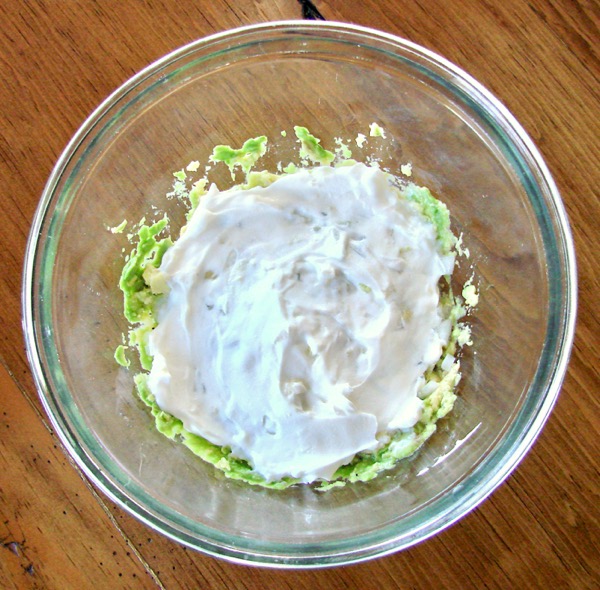 Creamy Guacamole Recipe Sour Cream