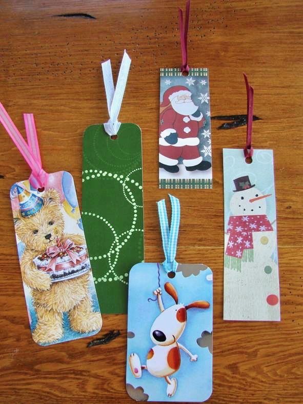 Homemade Bookmarks Craft