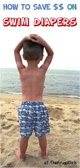 How to Save Money on Swim Diapers at TheFrugalGirls.com