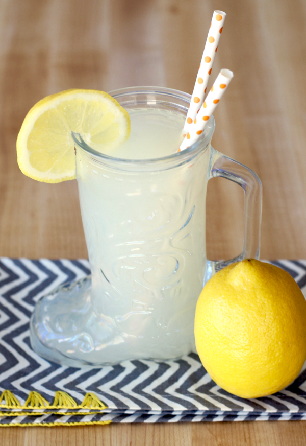 Fresh Squeezed Lemonade Recipe! {Just 3 Ingredients!} - The Frugal Girls