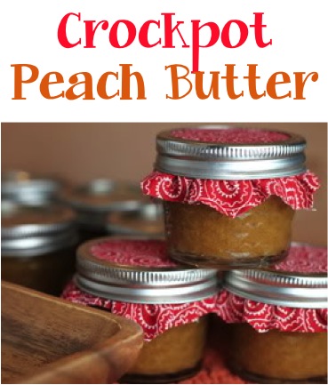 Crockpot Peach Butter Recipe