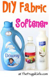 Homemade Fabric Softener With Vinegar and Hair Conditioner! {Easy DIY ...