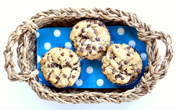 Peanut Butter Chocolate Chip Muffins Easy