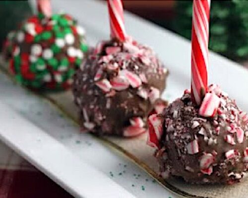 Christmas Brownie Pops | Recipes
