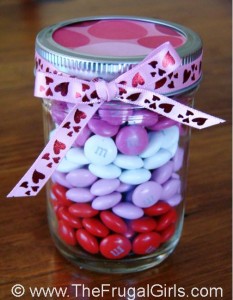 Gifts in a Jar for Valentine’s Day